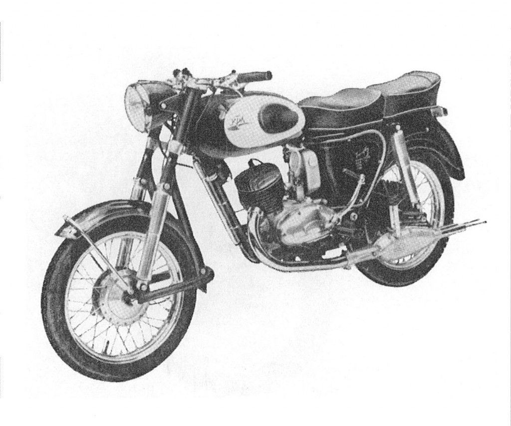 Мотоцикл KTM TROPHY 125 1957