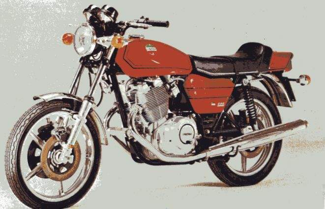 Мотоцикл Laverda 500 Alpino 1977 фото