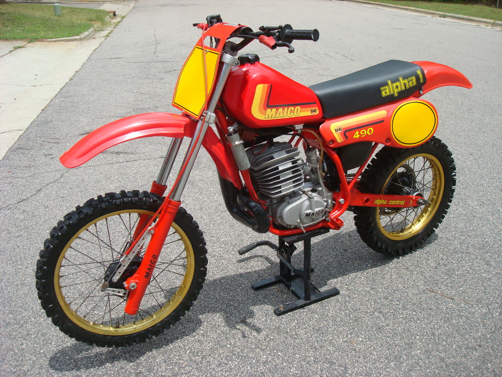 Мотоцикл Maico 490 Alpha 1 1982
