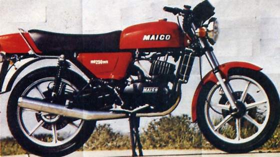 Мотоцикл Maico MD 250, 250 WK, 250 Cup 1971