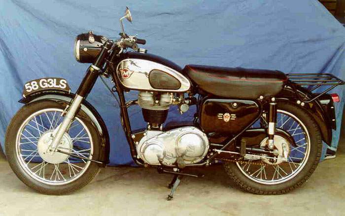 Мотоцикл Matchless G3L 350 1958 фото