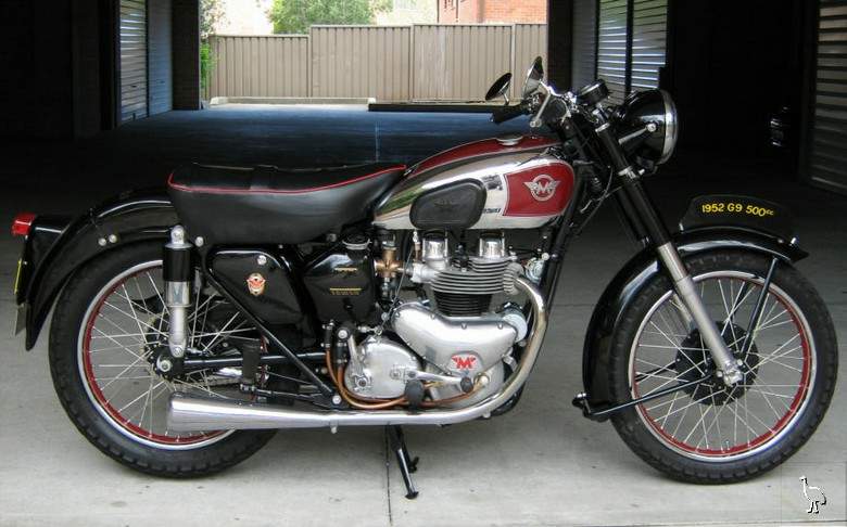 Мотоцикл Matchless G9 Super Clubman 1952