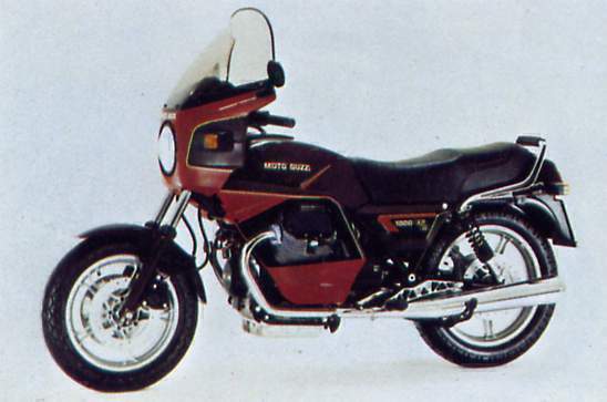 Мотоцикл Moto Guzzi 1000SPII Spada 1983 фото