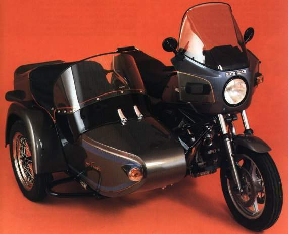 Мотоцикл Moto Guzzi 1000SPII TR500 N4 1985 фото