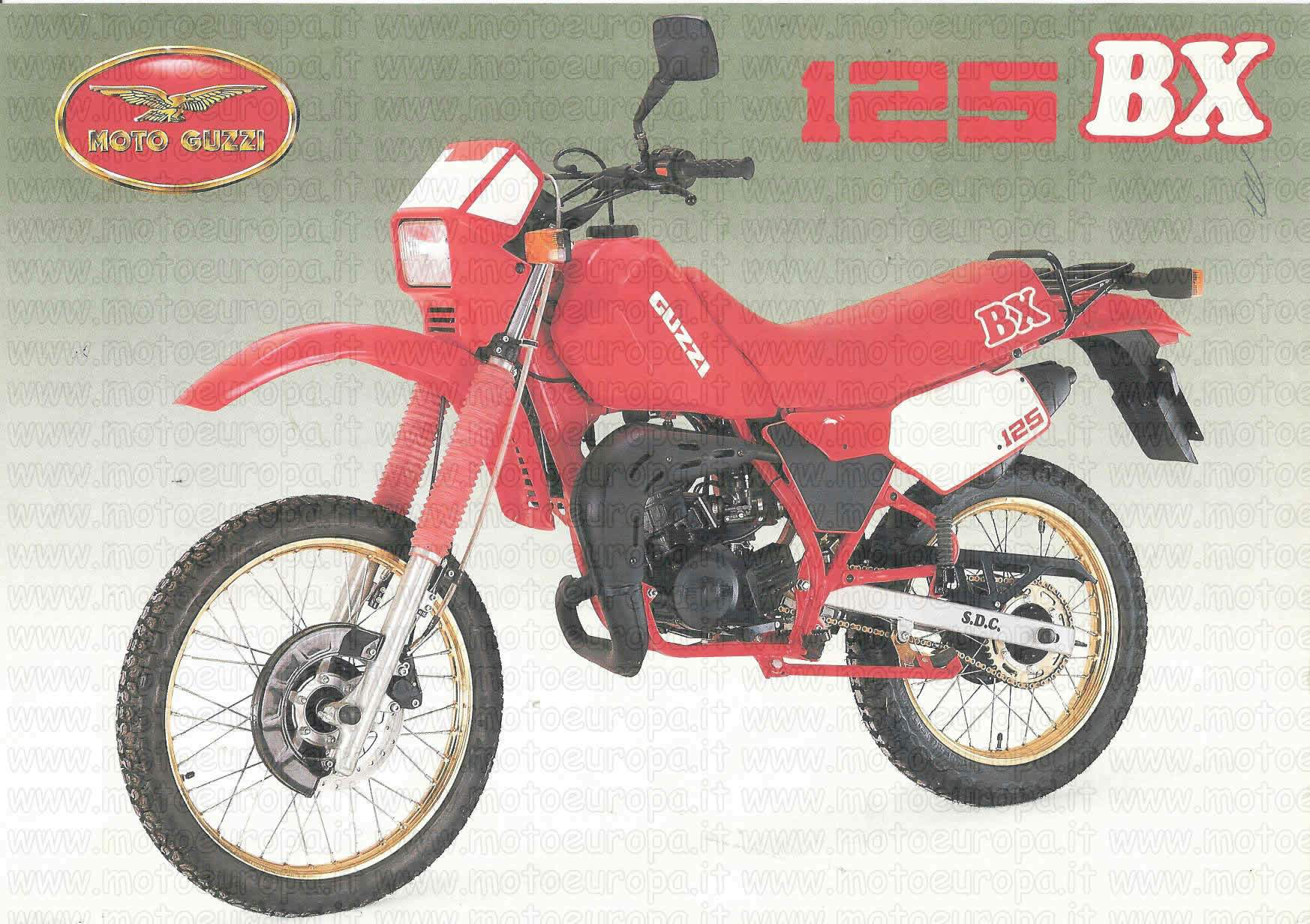 Мотоцикл Moto Guzzi 125TT BX 1985 фото