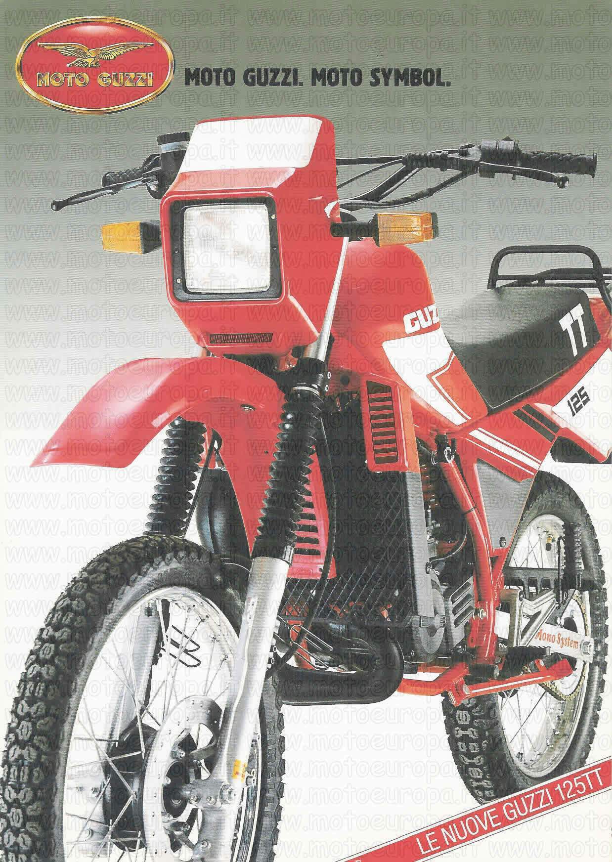 Мотоцикл Moto Guzzi 125TT Tutteterano 1985 фото