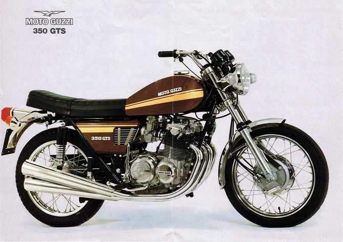 Мотоцикл Moto Guzzi 350GTS 1974 фото