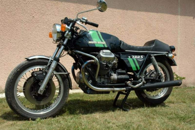 Мотоцикл Moto Guzzi 750S 1974 фото