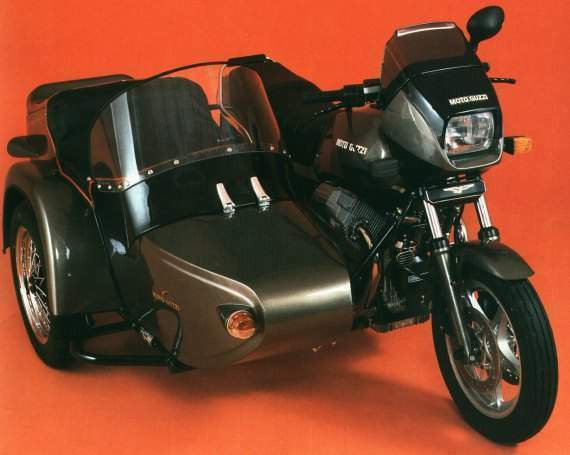 Мотоцикл Moto Guzzi 850T5 TR500 N4 1983