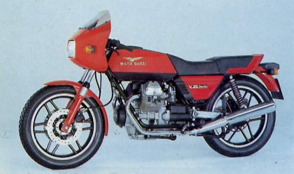 Мотоцикл Moto Guzzi V 35 Imola 1979