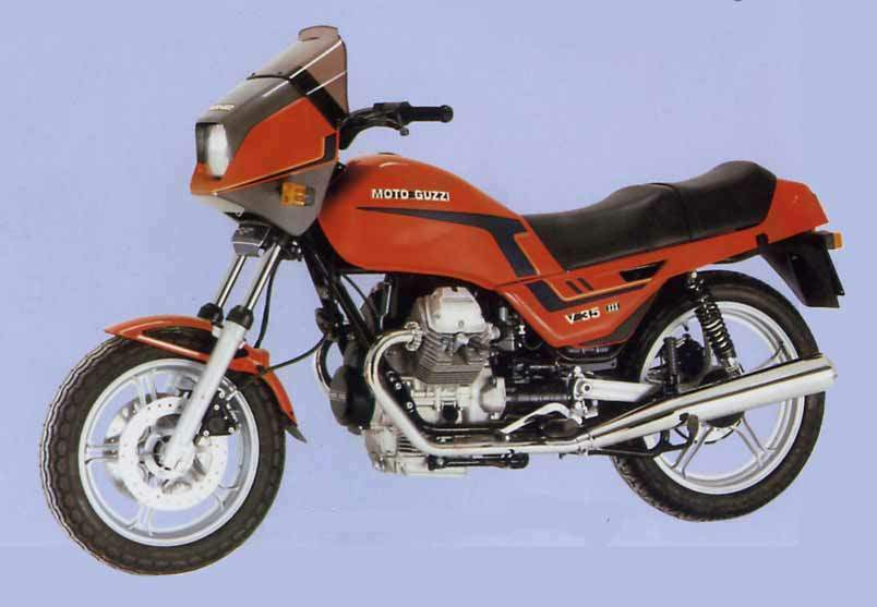 Мотоцикл Moto Guzzi V 35III 1985