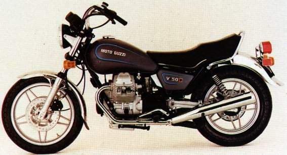 Мотоцикл Moto Guzzi V 50C 1982