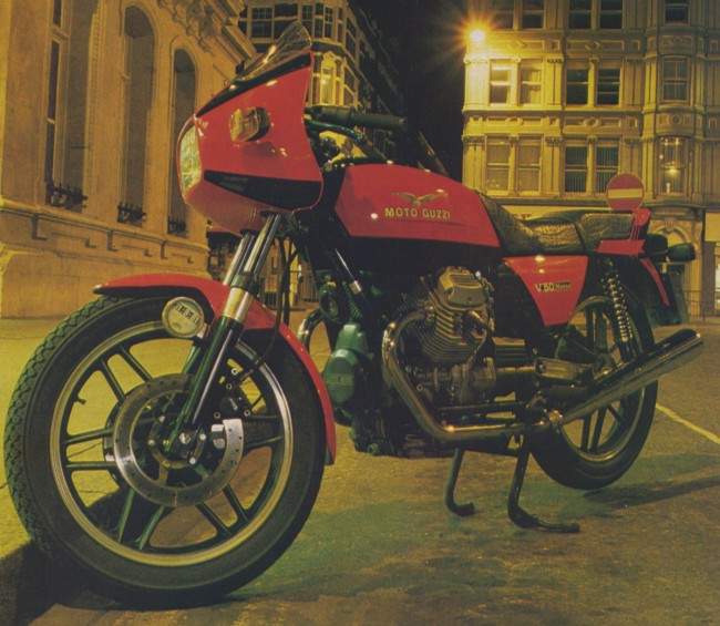 Мотоцикл Moto Guzzi V 50III 1981 фото
