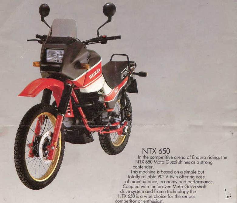 Мотоцикл Moto Guzzi V 65NTX  1990 фото