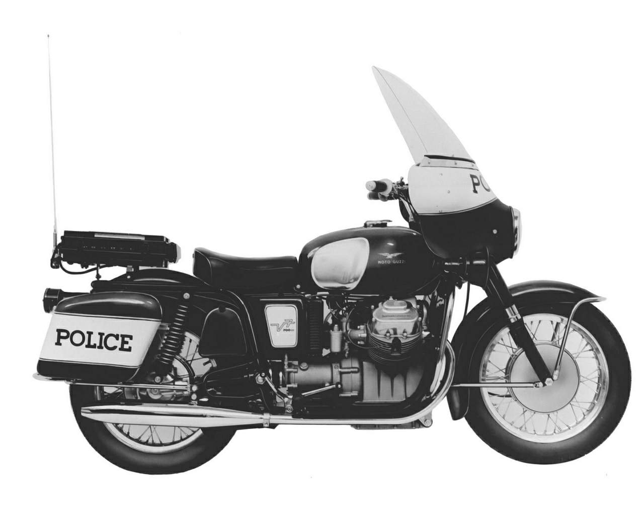 Фотография мотоцикла Moto Guzzi V 7 750 Polizia 1968
