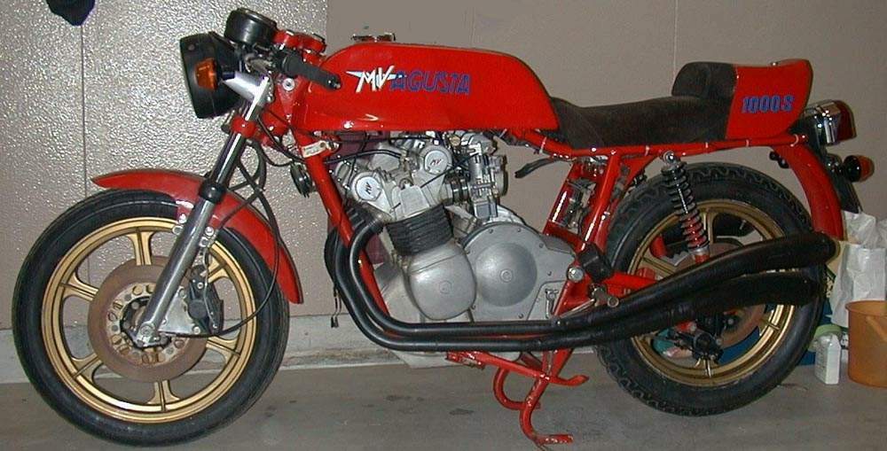 Мотоцикл MV Agusta 10 00S Corona 1978