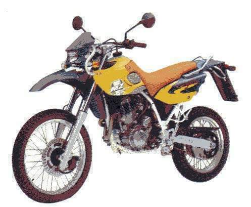 Мотоцикл MZ Baghira 1998