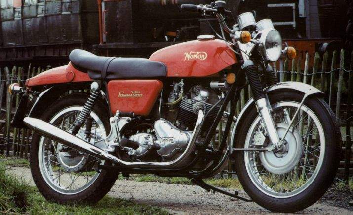 Мотоцикл Norton Commando 750 Fastback MKII 1970