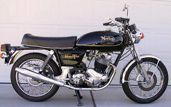 Мотоцикл Norton Commando 750 Interstate 1972