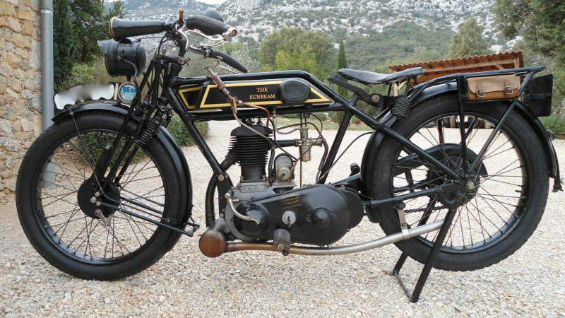 Мотоцикл Sunbeam Model 7 1922