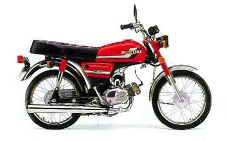 Мотоцикл Suzuki A80 1972
