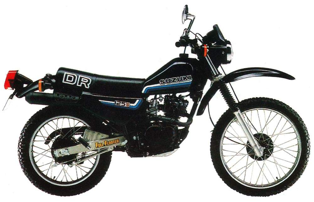 Мотоцикл Suzuki DR 125S 1982