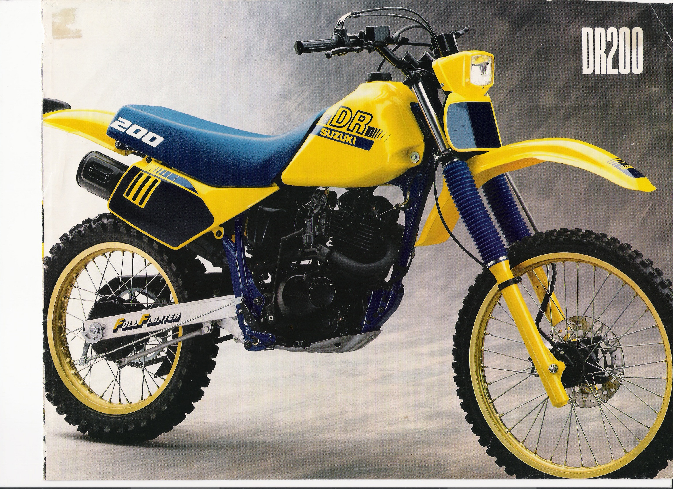 Мотоцикл Suzuki DR 200 1988