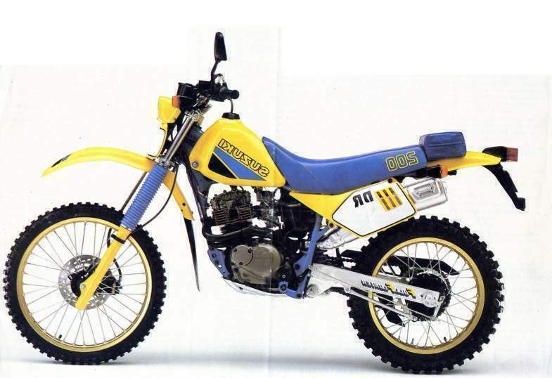 Мотоцикл Suzuki DR 200S 1986