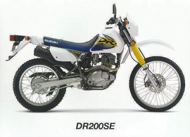 Мотоцикл Suzuki DR 200S 1996