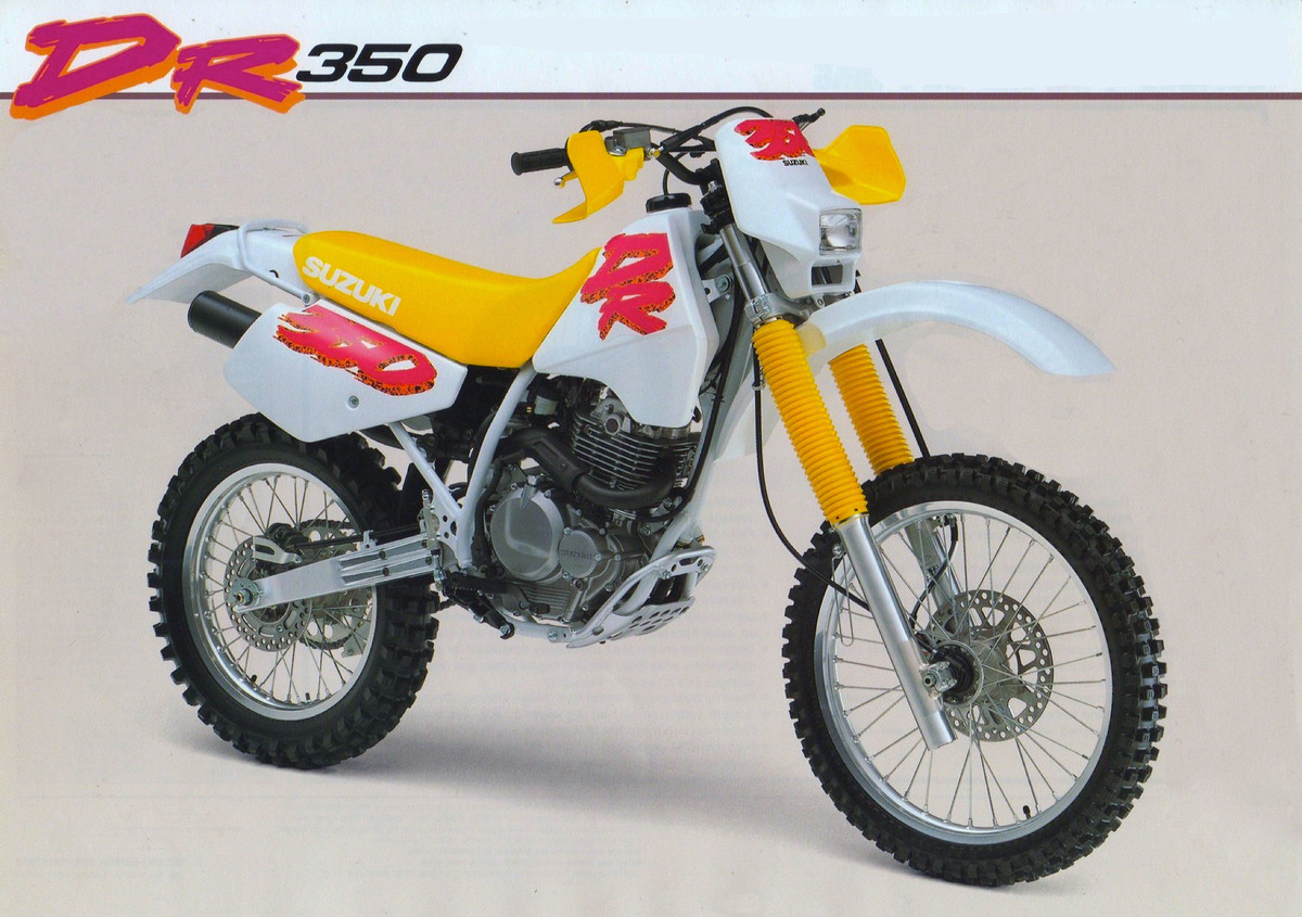 Мотоцикл Suzuki DR 350 1993