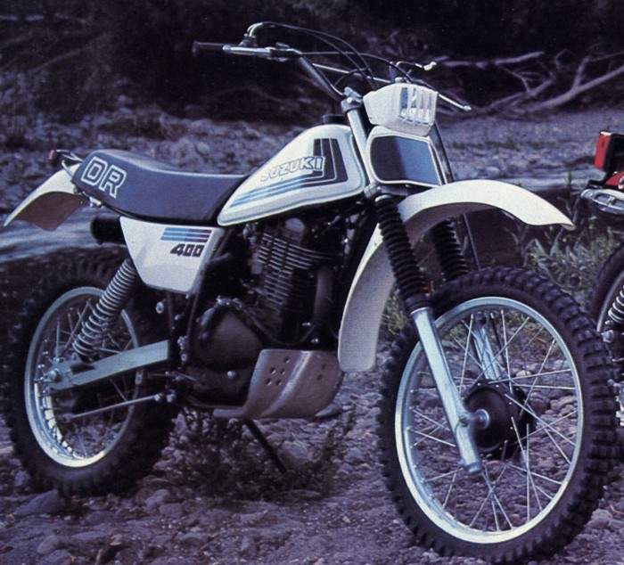 Мотоцикл Suzuki DR 400S 1980 фото