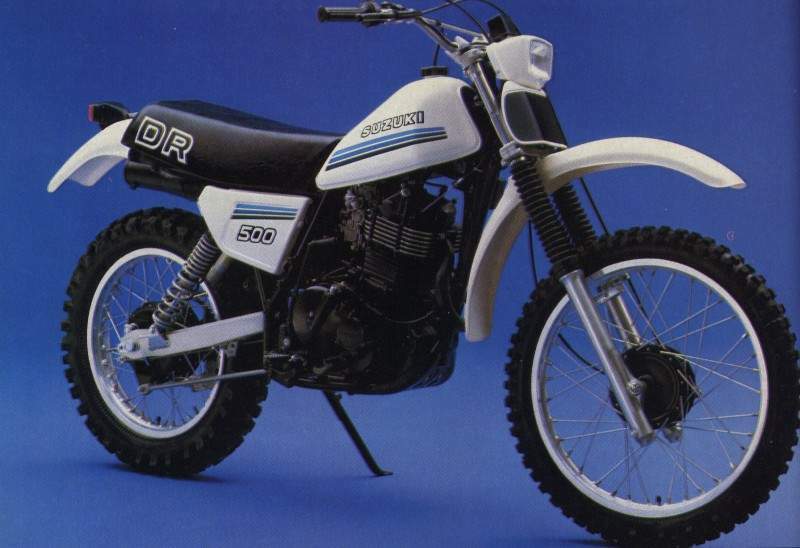 Мотоцикл Suzuki DR 500S 1980 фото
