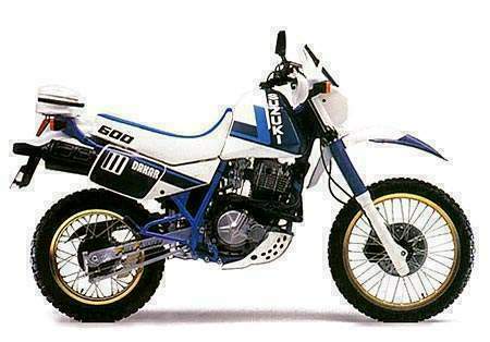 Мотоцикл Suzuki DR 600R Dakar 1986