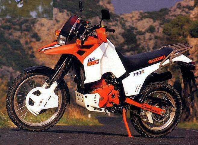 Мотоцикл Suzuki DR 750S Big 1988