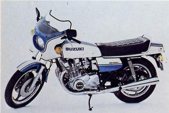 Мотоцикл Suzuki GS 1000S 1980