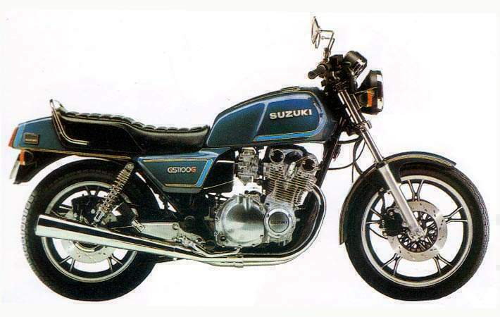 Мотоцикл Suzuki GS 1100G 1982