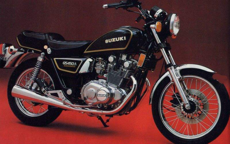 Мотоцикл Suzuki GS 450 GA Automatic 1982 фото