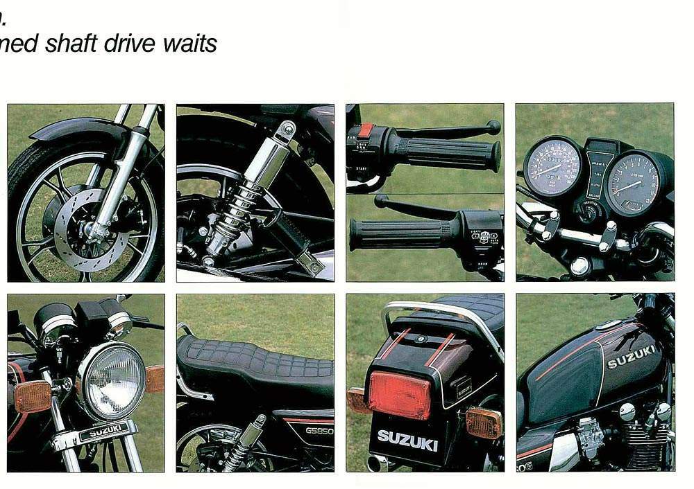 Мотоцикл Suzuki GS 850G 1981 фото
