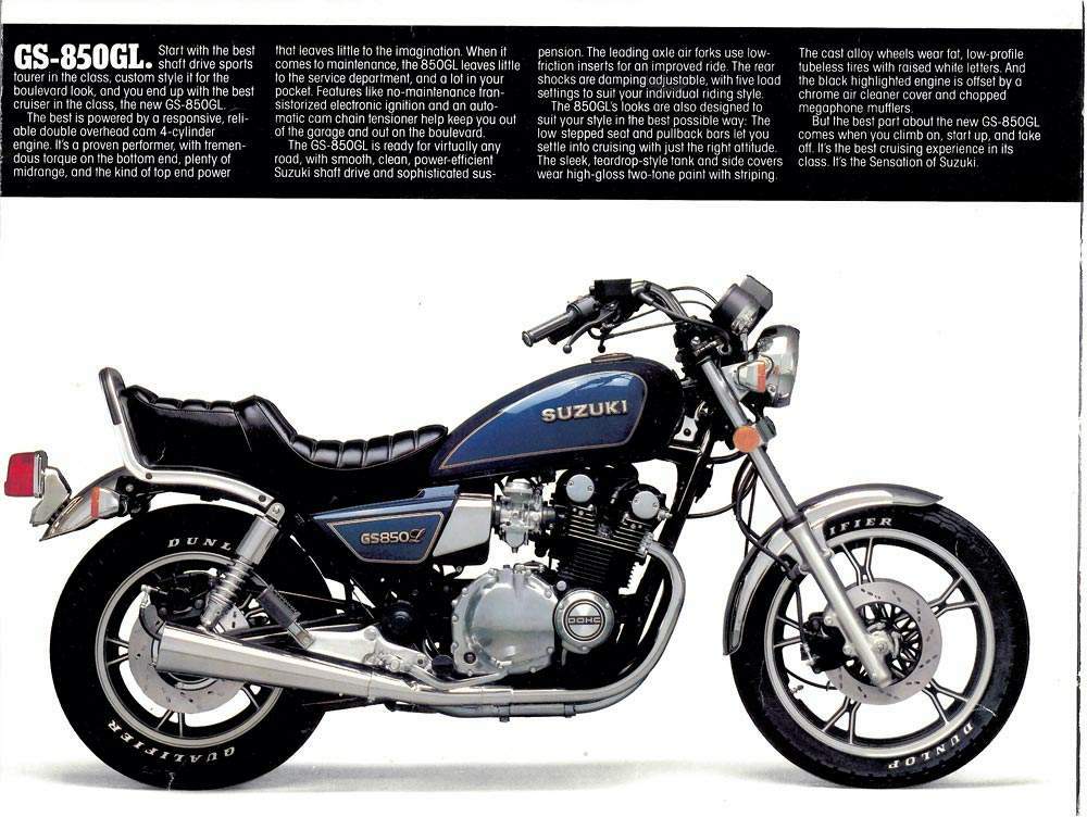 Фотография мотоцикла Suzuki GS 850GL 1981