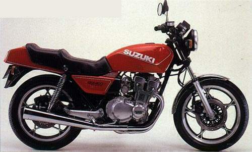 Мотоцикл Suzuki GSX 400E 1984