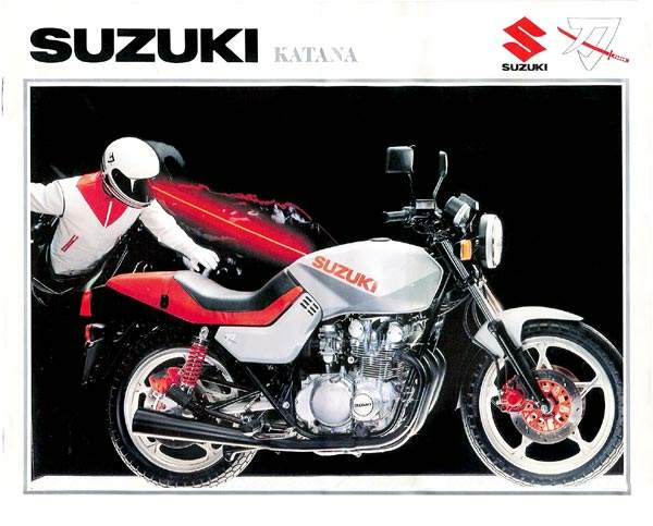 Мотоцикл Suzuki GSX 400F Katana 1982 фото