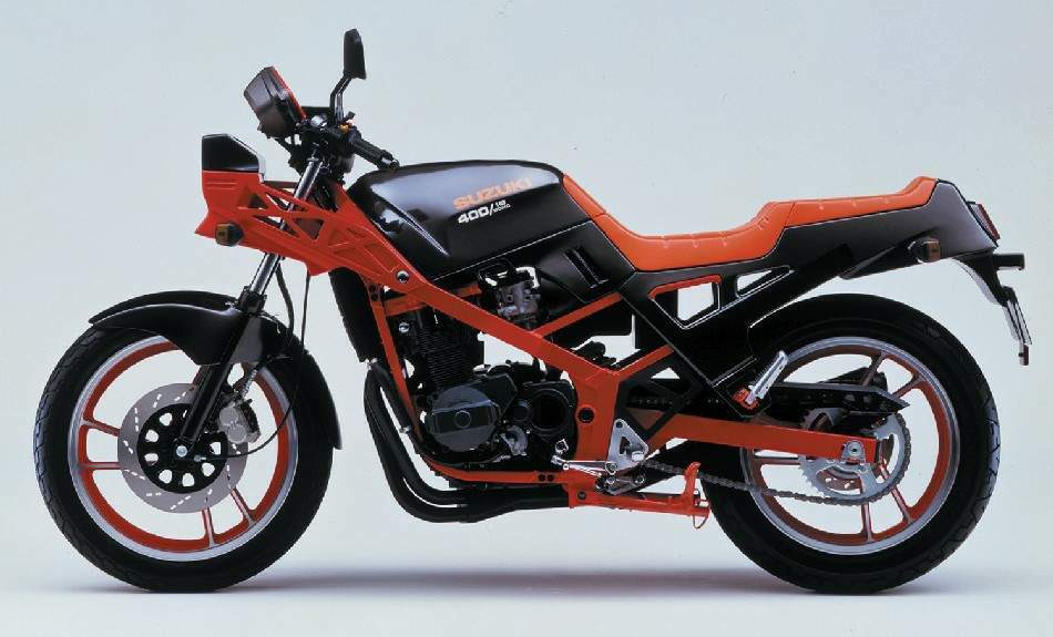 Мотоцикл Suzuki GSX 400X Impulse 1986