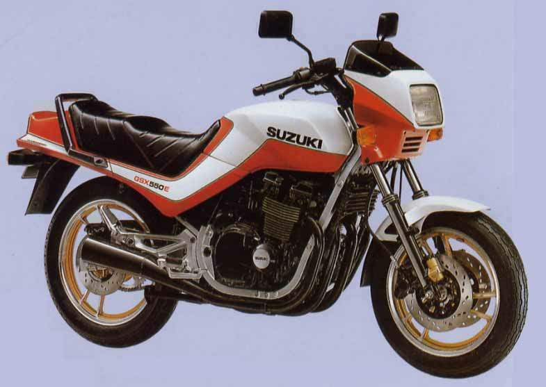 Мотоцикл Suzuki GSX 550E 1983