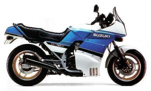 Мотоцикл Suzuki GSX 750EF 1985
