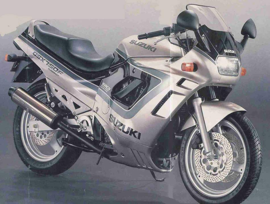 Мотоцикл Suzuki GSX 750F Katana 1990 фото