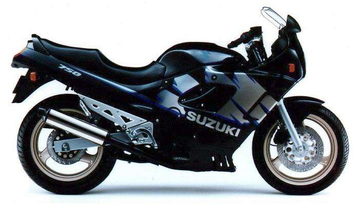 Мотоцикл Suzuki GSX 750F Katana 1993
