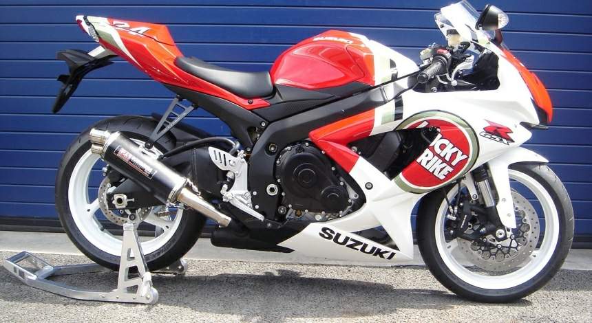 Фотография мотоцикла Suzuki GSX-R 750 Lucky Strike Replica 2008