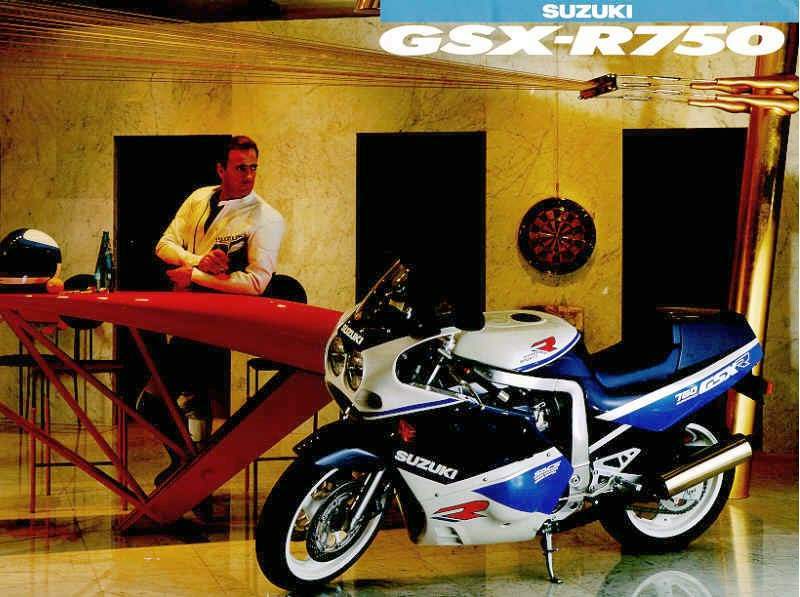 Мотоцикл Suzuki GSX-R 750 1989 фото