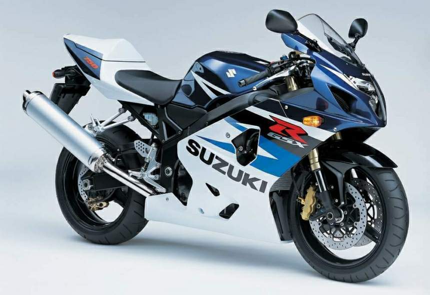 Мотоцикл Suzuki GSX-R 750 2002