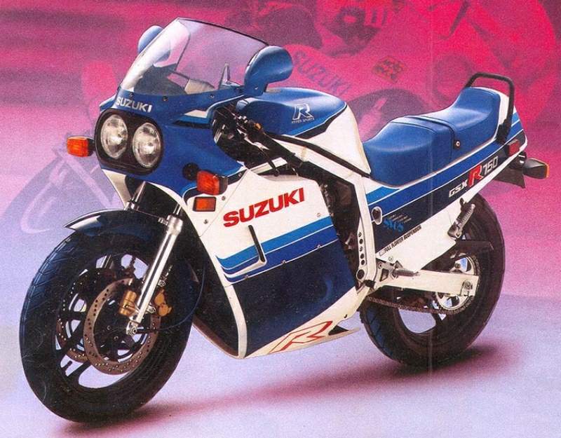 Мотоцикл Suzuki GSX-R 750F 1985